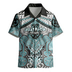 Aotearoa Iwi Ngati Paoa Personalised Kid Hawaiian Shirt Maori Kowhaiwhai Pattern
