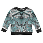 Aotearoa Iwi Ngati Paoa Personalised Kid Ugly Christmas Sweater Maori Kowhaiwhai Pattern