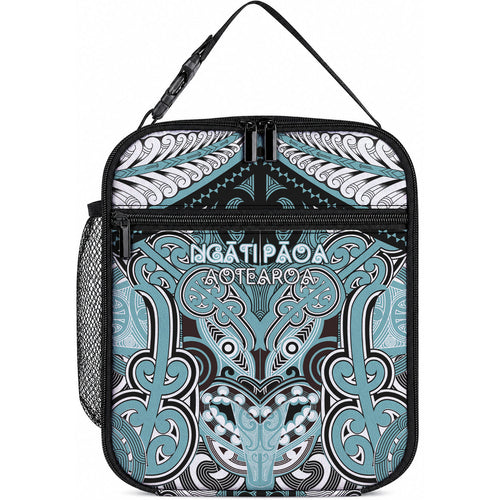 Aotearoa Iwi Ngati Paoa Lunch Bag Maori Kowhaiwhai Pattern
