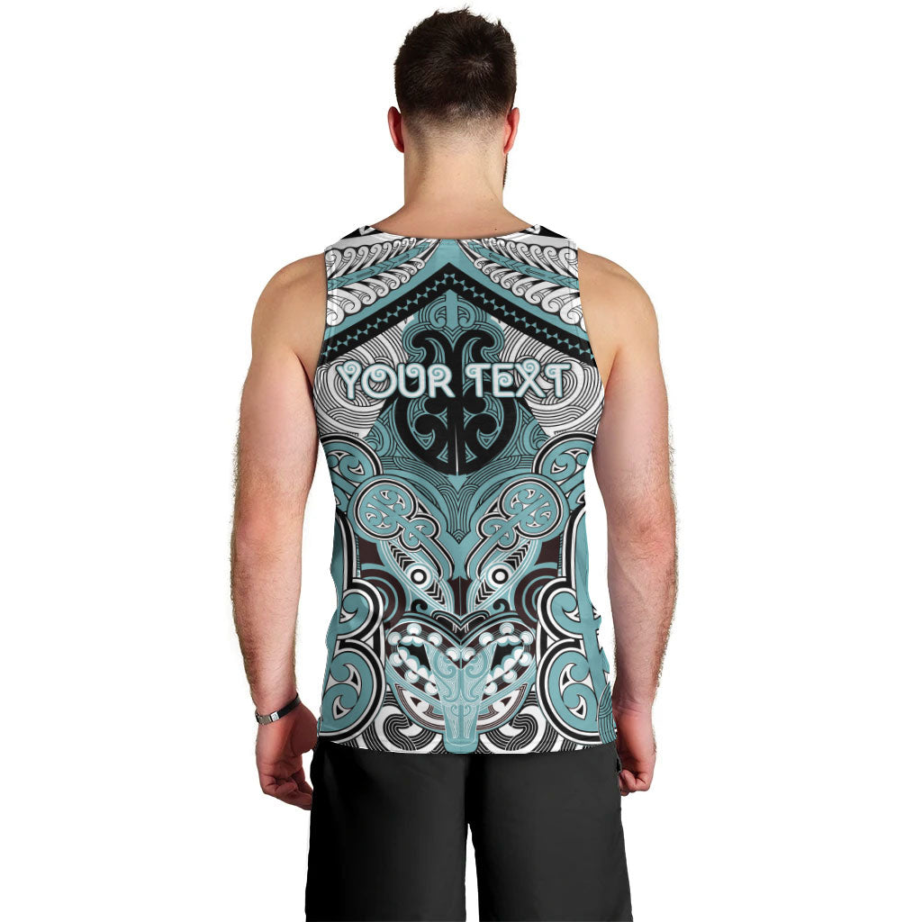 Aotearoa Iwi Ngati Paoa Personalised Men Tank Top Maori Kowhaiwhai Pattern