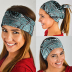 Aotearoa Iwi Ngati Paoa Neck Gaiter Maori Kowhaiwhai Pattern
