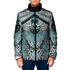 Aotearoa Iwi Ngati Paoa Personalised Padded Jacket Maori Kowhaiwhai Pattern