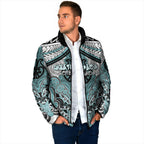 Aotearoa Iwi Ngati Paoa Personalised Padded Jacket Maori Kowhaiwhai Pattern