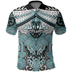 Aotearoa Iwi Ngati Paoa Personalised Polo Shirt Maori Kowhaiwhai Pattern