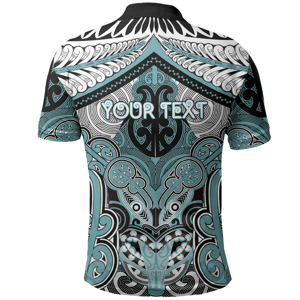 Aotearoa Iwi Ngati Paoa Personalised Polo Shirt Maori Kowhaiwhai Pattern