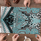 Aotearoa Iwi Ngati Paoa Puzzle Maori Kowhaiwhai Pattern
