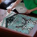Aotearoa Iwi Ngati Paoa Puzzle Maori Kowhaiwhai Pattern