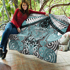 Aotearoa Iwi Ngati Paoa Quilt Maori Kowhaiwhai Pattern