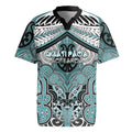 Aotearoa Iwi Ngati Paoa Personalised Rugby Jersey Maori Kowhaiwhai Pattern