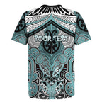 Aotearoa Iwi Ngati Paoa Personalised Rugby Jersey Maori Kowhaiwhai Pattern