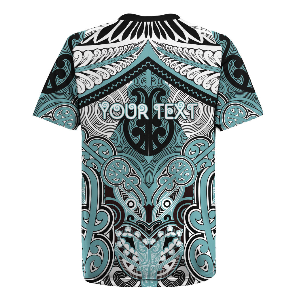 Aotearoa Iwi Ngati Paoa Personalised Rugby Jersey Maori Kowhaiwhai Pattern