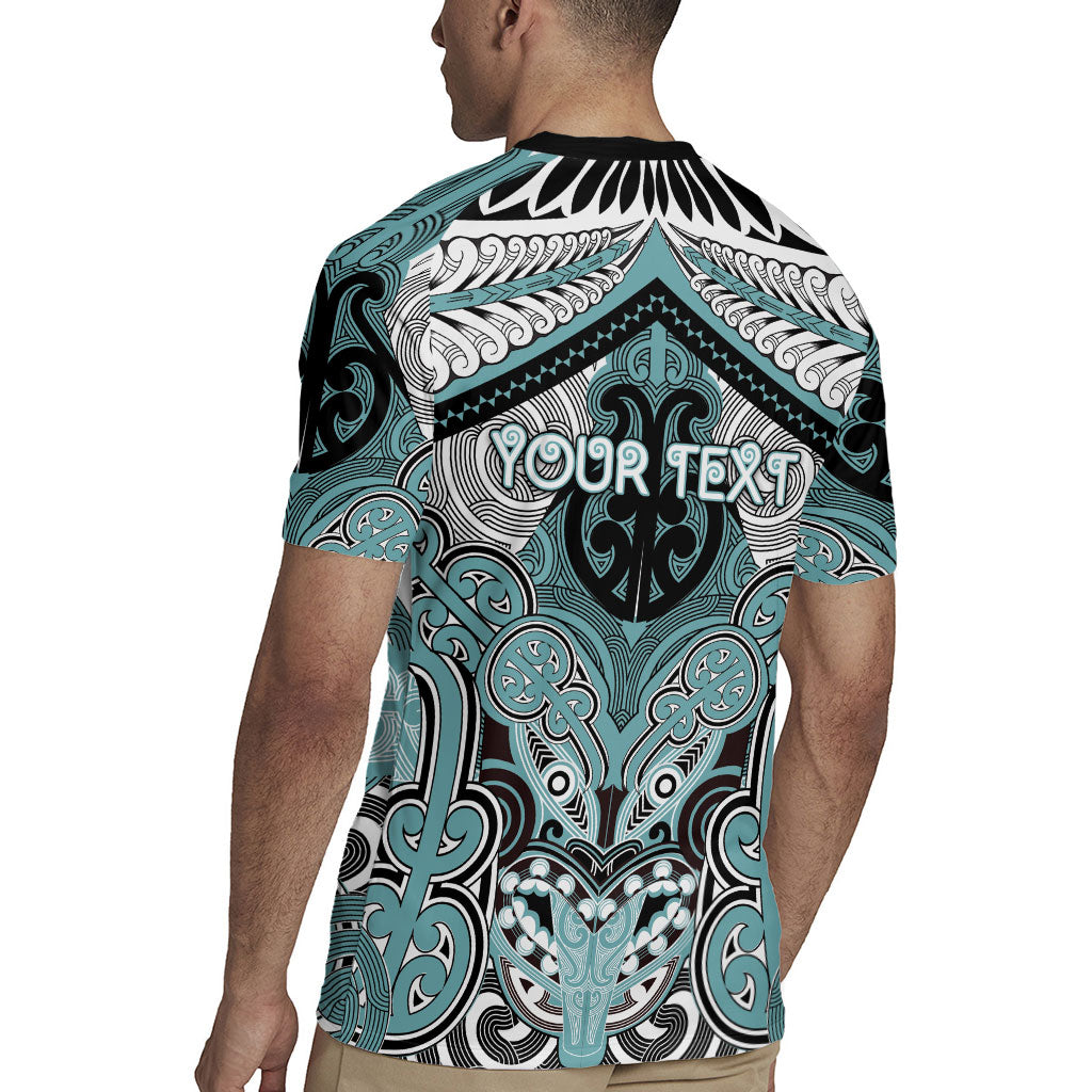 Aotearoa Iwi Ngati Paoa Personalised Rugby Jersey Maori Kowhaiwhai Pattern