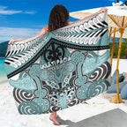 Aotearoa Iwi Ngati Paoa Sarong Maori Kowhaiwhai Pattern