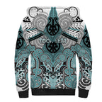 Aotearoa Iwi Ngati Paoa Personalised Sherpa Hoodie Maori Kowhaiwhai Pattern