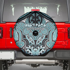 Aotearoa Iwi Ngati Paoa Spare Tire Cover Maori Kowhaiwhai Pattern