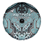 Aotearoa Iwi Ngati Paoa Spare Tire Cover Maori Kowhaiwhai Pattern