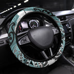 Aotearoa Iwi Ngati Paoa Steering Wheel Cover Maori Kowhaiwhai Pattern