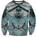 Aotearoa Iwi Ngati Paoa Personalised Sweatshirt Maori Kowhaiwhai Pattern