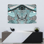 Aotearoa Iwi Ngati Paoa Tapestry Maori Kowhaiwhai Pattern
