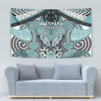 Aotearoa Iwi Ngati Paoa Tapestry Maori Kowhaiwhai Pattern