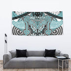 Aotearoa Iwi Ngati Paoa Tapestry Maori Kowhaiwhai Pattern