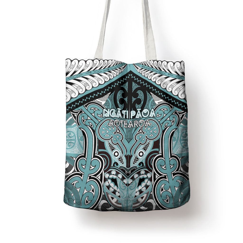 Aotearoa Iwi Ngati Paoa Tote Bag Maori Kowhaiwhai Pattern