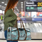 Aotearoa Iwi Ngati Paoa Travel Bag Maori Kowhaiwhai Pattern