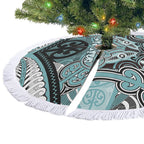 Aotearoa Iwi Ngati Paoa Tree Skirt Maori Kowhaiwhai Pattern