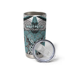 Aotearoa Iwi Ngati Paoa Personalised Tumbler Cup Maori Kowhaiwhai Pattern