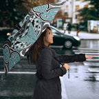 Aotearoa Iwi Ngati Paoa Umbrella Maori Kowhaiwhai Pattern