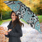 Aotearoa Iwi Ngati Paoa Umbrella Maori Kowhaiwhai Pattern