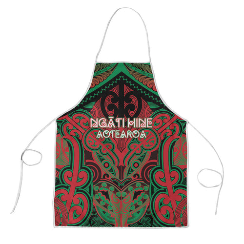 Aotearoa Iwi Ngati Hine Apron Maori Kowhaiwhai Pattern