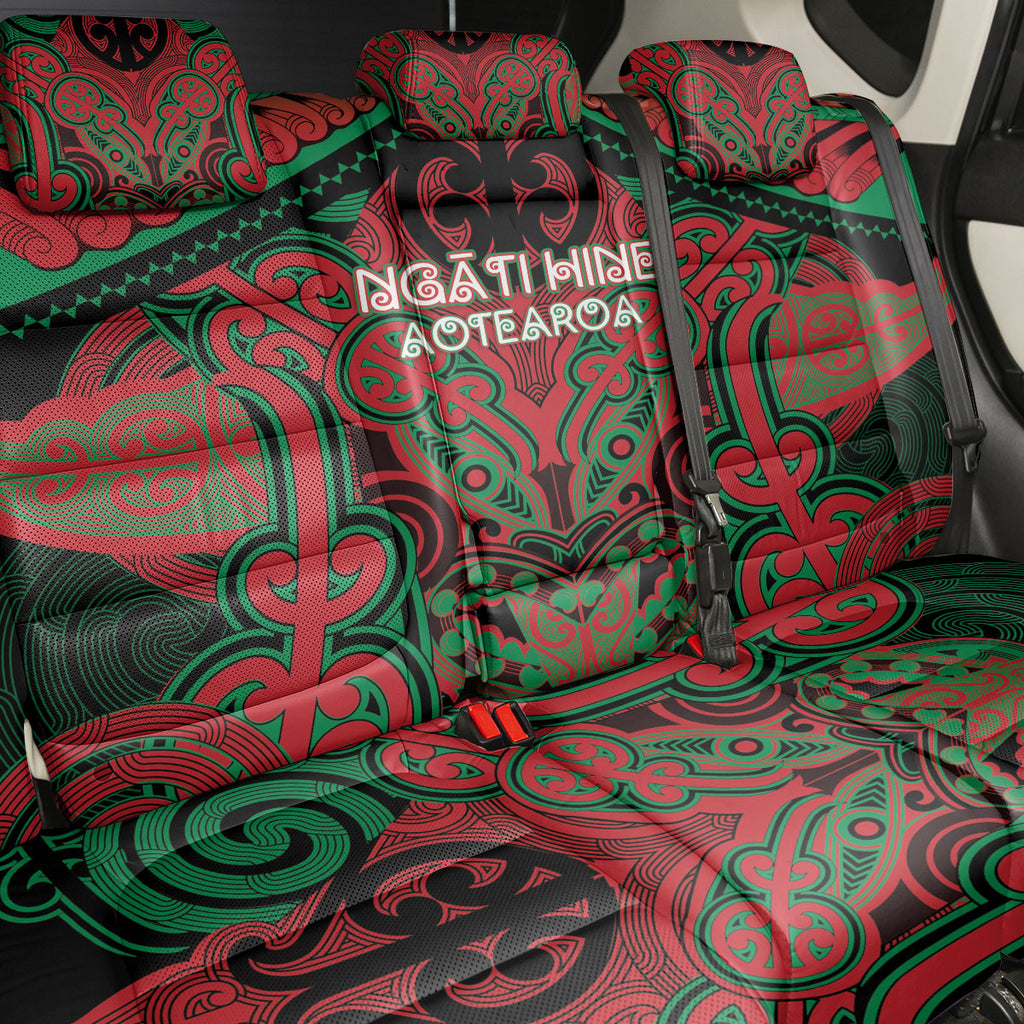 Aotearoa Iwi Ngati Hine Back Car Seat Cover Maori Kowhaiwhai Pattern