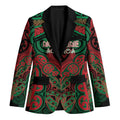Aotearoa Iwi Ngati Hine Personalised Blazer Maori Kowhaiwhai Pattern