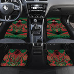 Aotearoa Iwi Ngati Hine Personalised Car Mats Maori Kowhaiwhai Pattern
