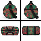Aotearoa Iwi Ngati Hine Duffle Bag Maori Kowhaiwhai Pattern
