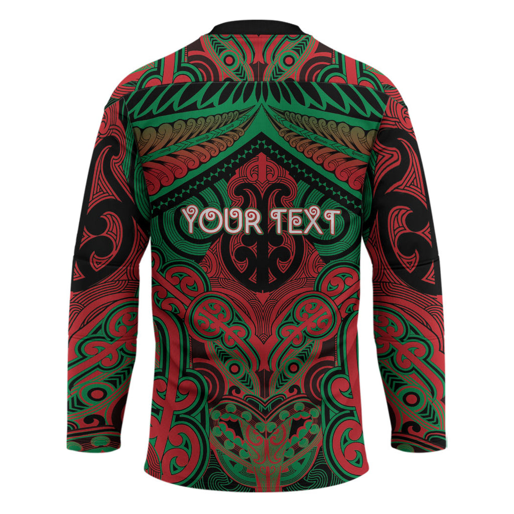 Aotearoa Iwi Ngati Hine Personalised Hockey Jersey Maori Kowhaiwhai Pattern