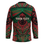 Aotearoa Iwi Ngati Hine Personalised Hockey Jersey Maori Kowhaiwhai Pattern
