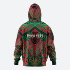 Aotearoa Iwi Ngati Hine Personalised Hoodie Maori Kowhaiwhai Pattern