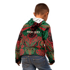 Aotearoa Iwi Ngati Hine Personalised Kid Hoodie Maori Kowhaiwhai Pattern