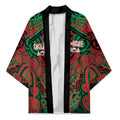 Aotearoa Iwi Ngati Hine Personalised Kimono Maori Kowhaiwhai Pattern