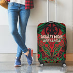 Aotearoa Iwi Ngati Hine Luggage Cover Maori Kowhaiwhai Pattern
