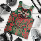 Aotearoa Iwi Ngati Hine Personalised Men Tank Top Maori Kowhaiwhai Pattern
