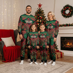 Aotearoa Iwi Ngati Hine Personalised Christmas Pajama Set Maori Kowhaiwhai Pattern