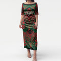 Aotearoa Iwi Ngati Hine Personalised Puletasi Maori Kowhaiwhai Pattern