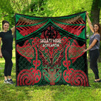 Aotearoa Iwi Ngati Hine Quilt Maori Kowhaiwhai Pattern