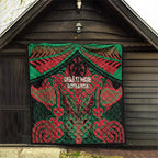 Aotearoa Iwi Ngati Hine Quilt Maori Kowhaiwhai Pattern