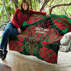 Aotearoa Iwi Ngati Hine Quilt Maori Kowhaiwhai Pattern