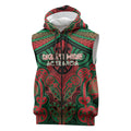 Aotearoa Iwi Ngati Hine Personalised Sleeveless Zip Hoodie Maori Kowhaiwhai Pattern