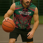 Aotearoa Iwi Ngati Hine Personalised Sleeveless Zip Hoodie Maori Kowhaiwhai Pattern